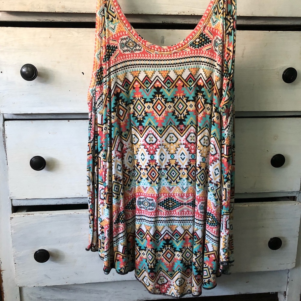 Boho tank top